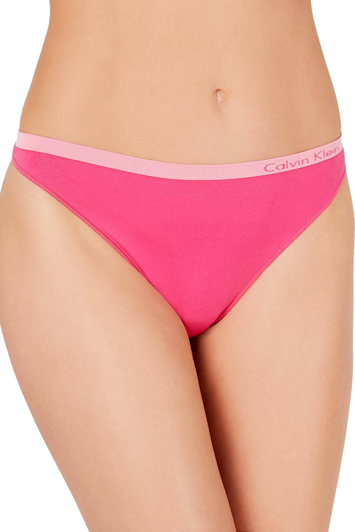 Calvin Klein Pure Seamless Thong in Thrill