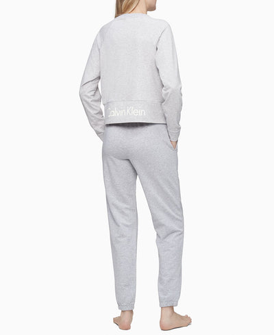 Calvin Klein Reconsidered Comfort Lounge Sweatshirt Grey Heather