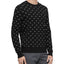 Calvin Klein Regular-fit Logo Jacquard Sweater Black