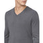 Calvin Klein Regular-fit V-neck Sweater Dark Gray