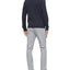 Calvin Klein Regular-fit V-neck Sweater Night Sky Blue