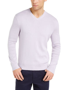 Calvin Klein Regular-fit V-neck Sweater Orchard Purple thumbnail 1
