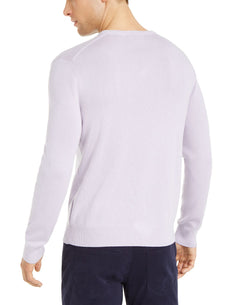 Calvin Klein Regular-fit V-neck Sweater Orchard Purple thumbnail 3