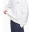 Calvin Klein Relaxed Fit Archive Logo Fleece Sweatshirt Brilliant White