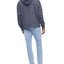 Calvin Klein Relaxed Fit Logo French Terry Hoodie Grisaille