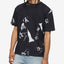 Calvin Klein Relaxed Fit Logo Graphic Print T-shirt Black Keychain