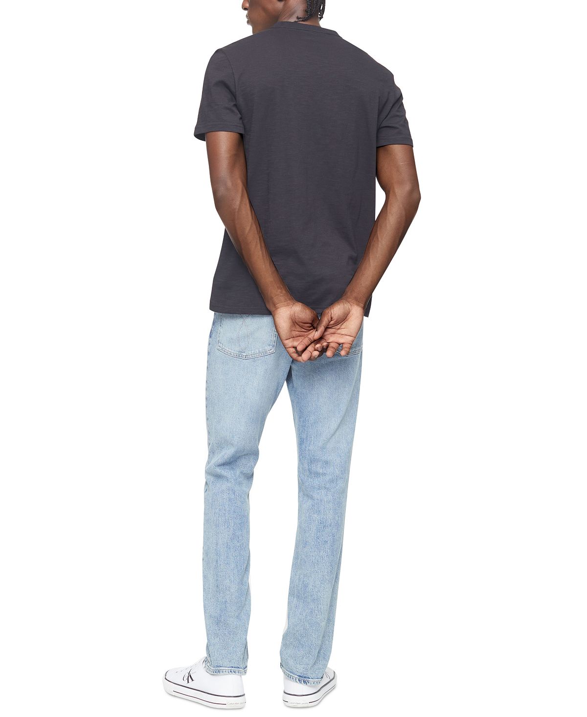 Calvin Klein Relaxed Fit Logo Graphic Print T-shirt NYC Black