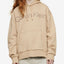 Calvin Klein Relaxed Fit Logo-print Hoodie Travertine