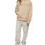 Calvin Klein Relaxed Fit Logo-print Hoodie Travertine