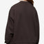Calvin Klein Relaxed Fit Wide Logo-print Sweatshirt Black Coffee