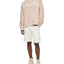 Calvin Klein Relaxed Fit Wide Logo-print Sweatshirt Rugby Tan