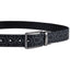 Calvin Klein Reversible Textured Ck Monogram Logo Belt Black