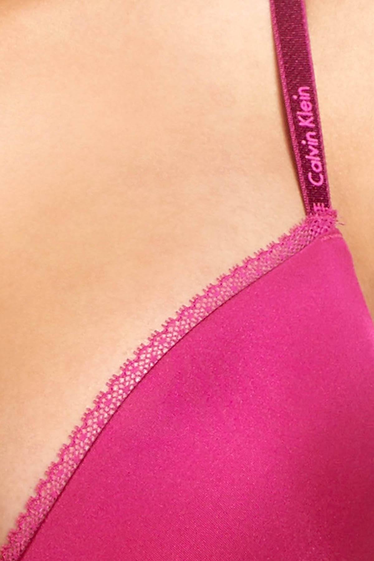 Calvin Klein Riley-Fuschia Seductive Comfort Lace Demi Bra