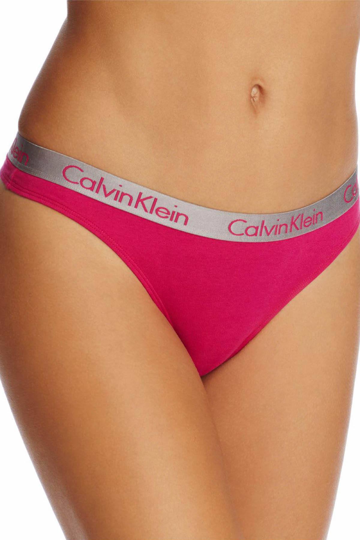 Calvin Klein Roseate Radiant Cotton Thong