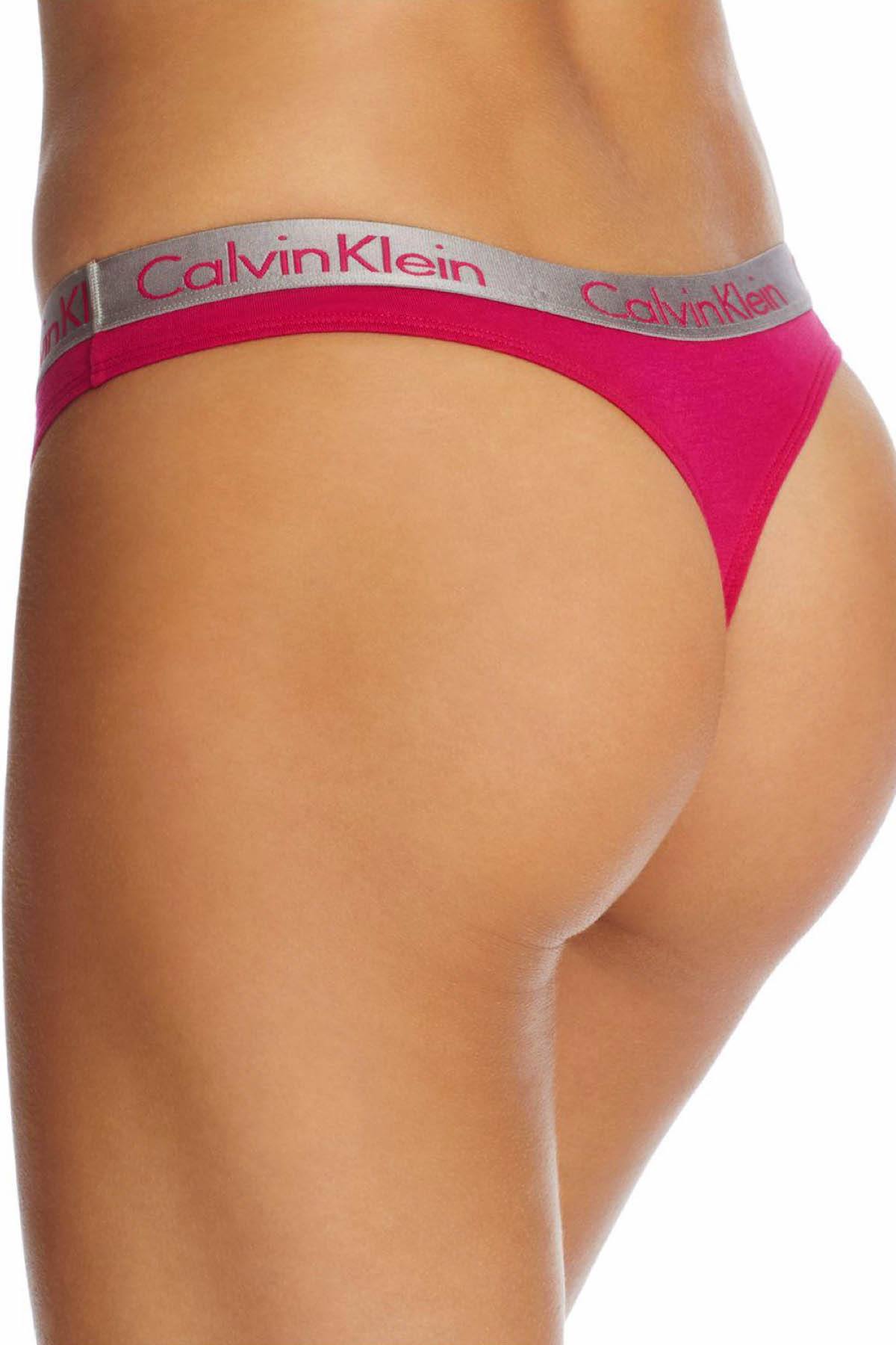 Calvin Klein Roseate Radiant Cotton Thong