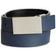 Calvin Klein Saffiano Leather Reversible Dress Belt Navy/Black