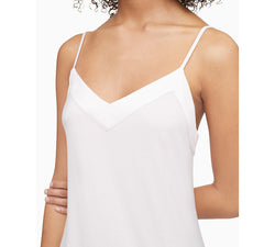 Calvin Klein Satin-trim Chemise Nightgown Pearly Pink thumbnail 3