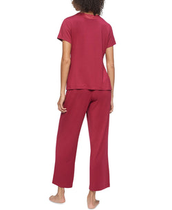 Calvin Klein Satin-trim Lounge Pants Qs6527 Rebellious thumbnail 2