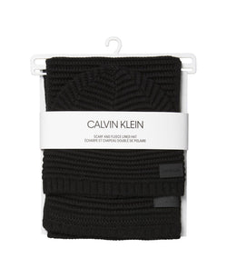 Calvin Klein Scarf And Beanie Set Black thumbnail 2