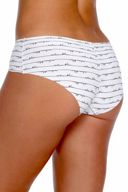 Calvin Klein Scripted-Lines Invisibles Hipster thumbnail 1
