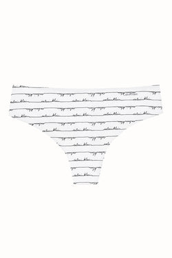 Calvin Klein Scripted-Lines Invisibles Thong thumbnail 3