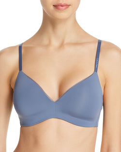 Calvin Klein Sculpted Wireless Triangle Bra Scorched Denim thumbnail 1