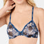 Calvin Klein Sheer Marquisette Underwire Unlined Demi Bra Qf1680 Simple Floral