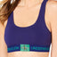Calvin Klein Shilo Blue Monogram Unlined Bralette
