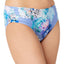 Calvin Klein Shirred Hipster Bikini Bottom in Chateau Floral