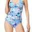 Calvin Klein Shirred Hipster Bikini Bottom in Chateau Floral