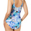 Calvin Klein Shirred Hipster Bikini Bottom in Chateau Floral