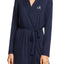 Calvin Klein Shoreline-Navy Hashtag Sleep Jersey-Knit Sleep Robe