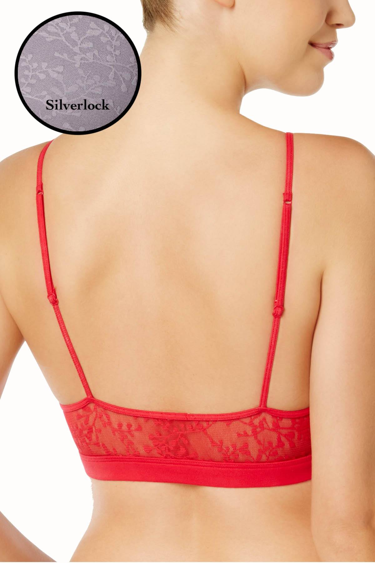 Calvin Klein Silverlock Exclusive Bare Lace Bralette