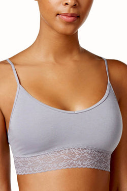 Calvin Klein Silverlock Exclusive Bare Lace-trim Bralette thumbnail 2