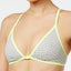 Calvin Klein Simple-Grid Logo 3-in-1 Triangle Bralette