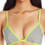 Calvin Klein Simple-Grid Logo 3-in-1 Triangle Bralette