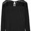 Calvin Klein Sleepwear Black Decadence Wide-Neck Modal Top