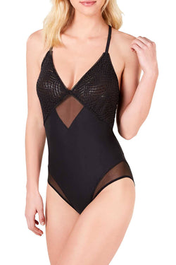 Calvin Klein Sleepwear Black Perfectly Fit Bodysuit thumbnail 2