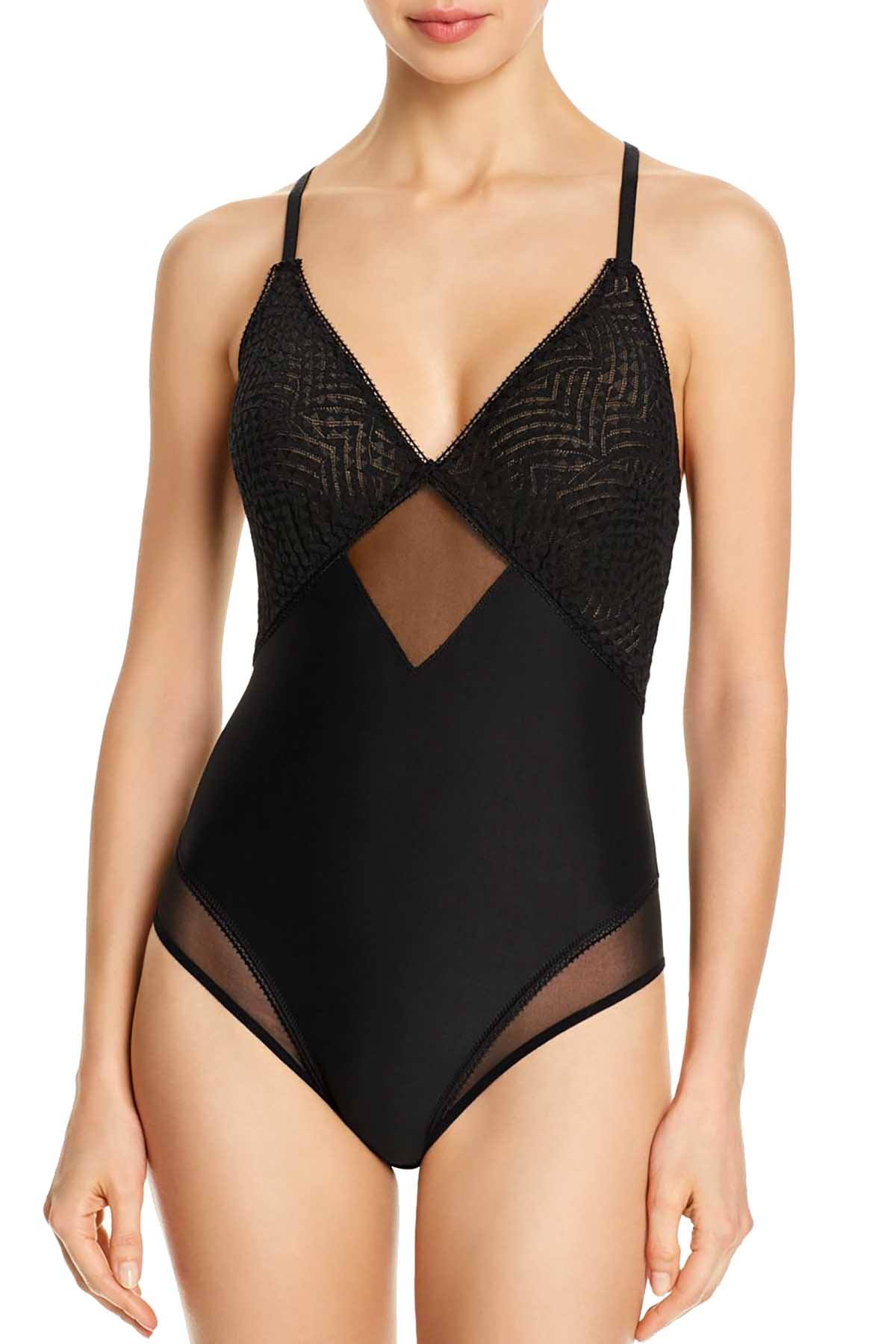 Calvin Klein Sleepwear Black Perfectly Fit Bodysuit