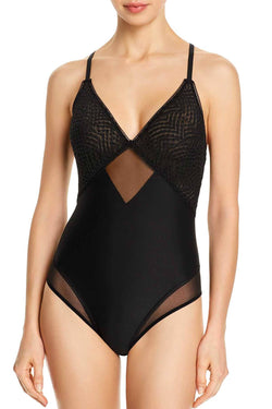 Calvin Klein Sleepwear Black Perfectly Fit Bodysuit thumbnail 1