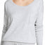 Calvin Klein Sleepwear Grey Pure-Knits Long-Sleeve Lounge Top