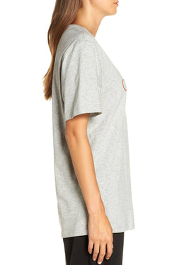 Calvin Klein Sleepwear Heather Grey Monogram Lounge Crew Tee thumbnail 4