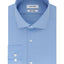 Calvin Klein Slim-fit Non-iron Performance Stretch Infinite Color Solid Dress Shirt Classic Blue