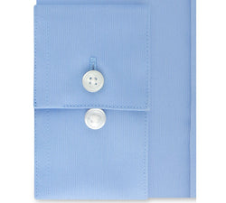 Calvin Klein Slim-fit Non-iron Performance Stretch Infinite Color Solid Dress Shirt Classic Blue thumbnail 2