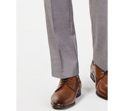 Calvin Klein Slim-fit Performance Stretch Wrinkle-resistant Dress Pants Light Grey thumbnail 3