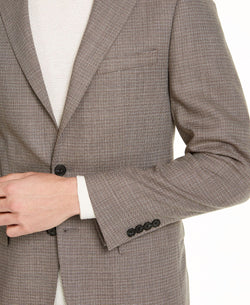 Calvin Klein Slim-fit Wool Sport Coat Cream/tan thumbnail 4