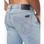 Calvin Klein Slim-straight Fit Stretch Jeans Fontaine Medium Stone