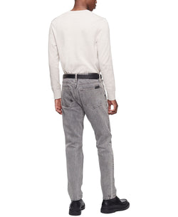 Calvin Klein Slim-straight Fit Stretch Jeans Palmer Grey thumbnail 2