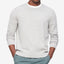Calvin Klein Solid Crewneck Merino Wool Sweater Heroic Grey Heather