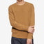 Calvin Klein Solid Crewneck Merino Wool Sweater Otter